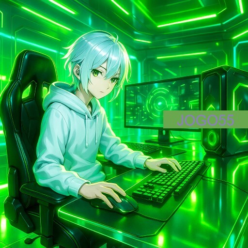 Imagem promocional da JOGO55 mostrando a plataforma e suas vantagens