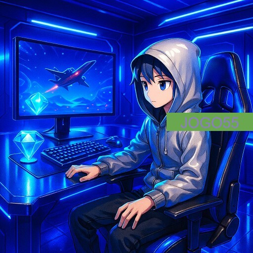 Imagem promocional da JOGO55 mostrando a plataforma e suas vantagens