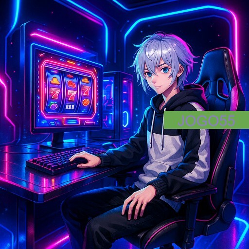 Imagem promocional da JOGO55 mostrando a plataforma e suas vantagens