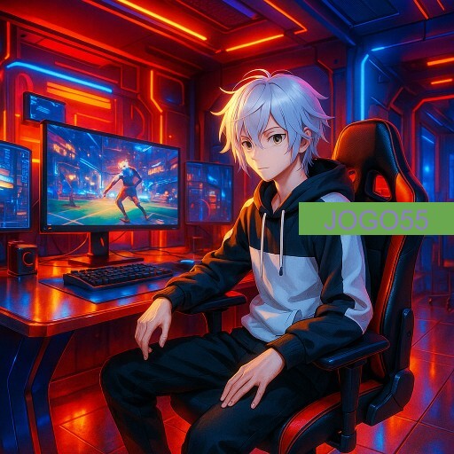 Imagem promocional da JOGO55 mostrando a plataforma e suas vantagens