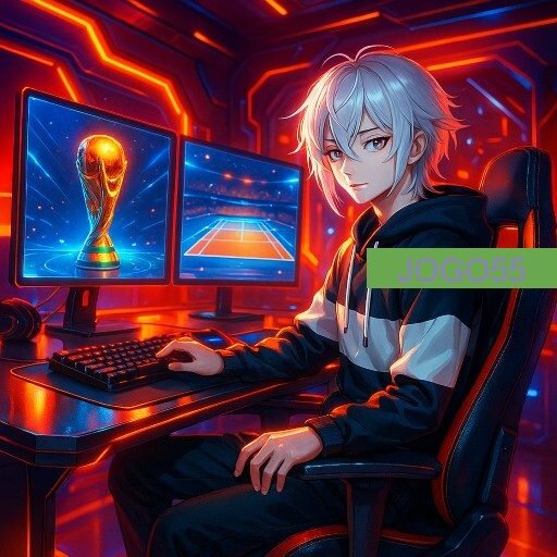 Imagem promocional da JOGO55 mostrando a plataforma e suas vantagens