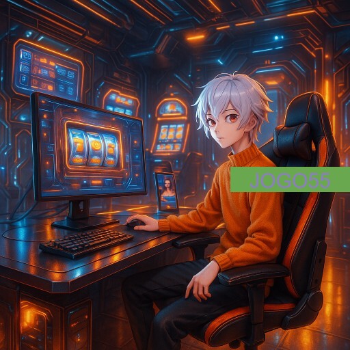 Imagem promocional da JOGO55 mostrando a plataforma e suas vantagens