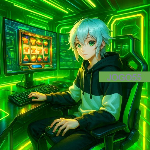 Imagem promocional da JOGO55 mostrando a plataforma e suas vantagens